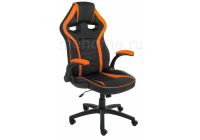 Компьютерное кресло Woodville Monza 1 оранжевое / черное