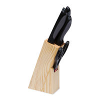 Блок ножей Dosh Home LYNX, с 5 ножами и ножницами мультифункциональными