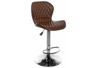 Барный стул Woodville Shanon CColl T-1002 brown leather