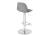 Фото Барный стул Woodville Soft gray / chrome