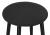 Фото Барный стул Woodville Гангток крутящийся катания блэк / черный матовый