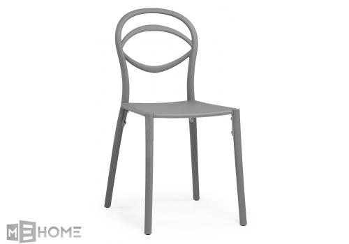 Фото Пластиковый стул Woodville Simple gray