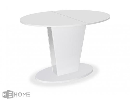 Фото Стол со стеклянной столешницей COSMO 120 White / White