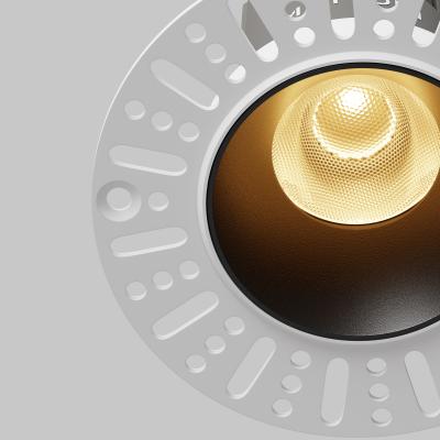 Фото Встраиваемый точечный светильник Maytoni Dip DL124-10W-2.7K-TRS-B