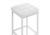 Фото Барный стул Woodville Лофт линкольн белый / белый матовый