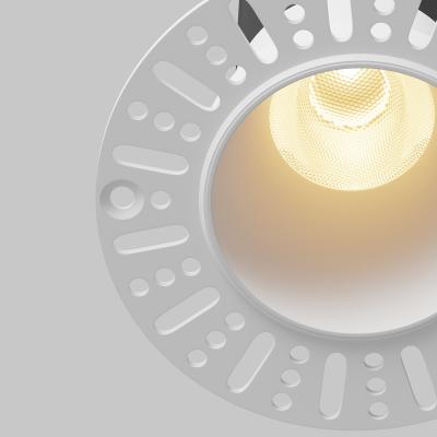 Фото Встраиваемый точечный светильник Maytoni Dip DL120-10W-2.7K-TRS-W