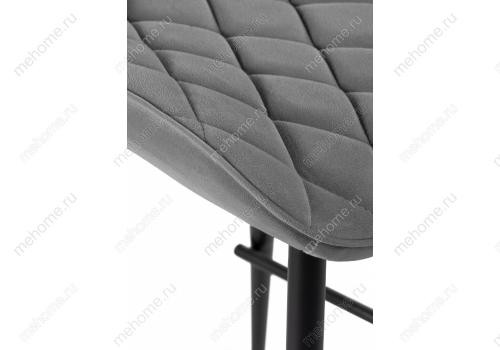 Фото Барный стул Woodville Баодин velutto 32 / черный