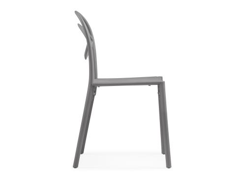 Фото Пластиковый стул Woodville Simple gray