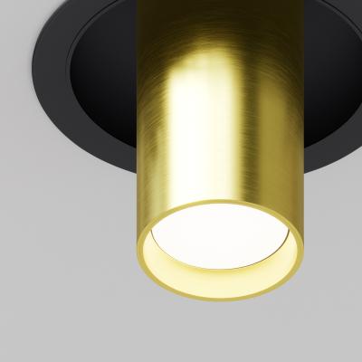 Фото Встраиваемый точечный светильник Maytoni Focus S C048CL-01-GU10-BBS