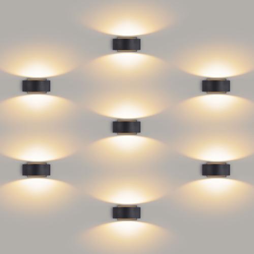 Фото Elektrostandard 1549 Techno LED настенный уличный светильник Blinc белый