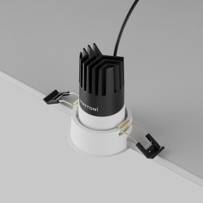 Фото Встраиваемый точечный светильник Maytoni Dip DL116-10W-4K-W