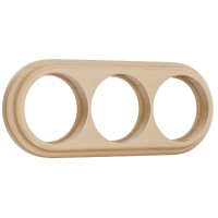 Рамка на 3 поста Werkel W0035224 светлый бук