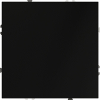 Заглушка с суппортом Voltum S70, черный матовый, VLS080108