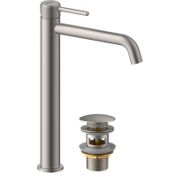 Смеситель для раковины высокий Lemark Beluga LMF-8015B-BN