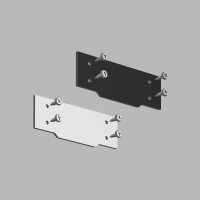 Торцевая заглушка для профиля Denkirs Solid Profi TR3060-AL