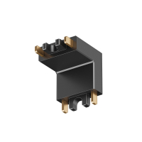 Угловой коннектор 90° стена-потолок Denkirs Air Base TR5212-BK