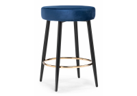 Полубарный стул Woodville Plato dark blue