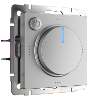 Терморегулятор электромеханический для теплого пола Werkel W1151106 серебряный