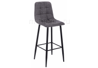 Барный стул Woodville Chio black / dark grey