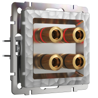 Акустическая розетка Werkel Hammer W1285006 серебряный