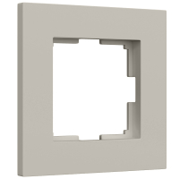 Рамка пластиковая на 1 пост Werkel Slab W0012917 дымчатый софт