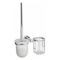 WasserKraft Donau K-9435 держатель освежителя и щетки для унитаза