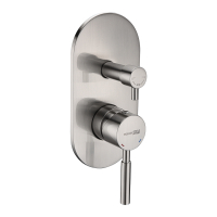 WasserKraft Wern 4241 смеситель для ванны и душа встраиваемый