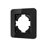 Рамка стеклянная на 1 пост Arlight Omali черная, 049662