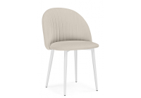 Стул на металлокаркасе Woodville Дарлин бежевый / белый