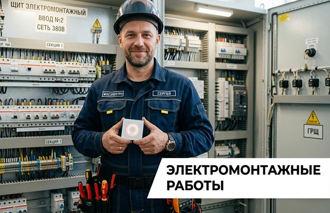 Электромонтажные работы