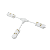 Гибкий Т-коннектор трека Denkirs Smart Hide TR2115-WH