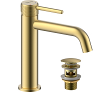 Смеситель для раковины Lemark Beluga LMF-8012B-BRLG