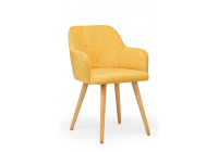 Стул деревянный Notta Инфини горчичный / светлое дерево