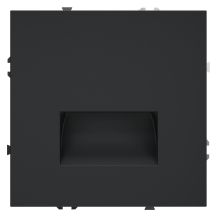 Подсветка светодиодная встраиваемая Voltum S70, графит, VLS070607