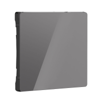 Клавиша для выключателя перекрестного Werkel W1119044 графит акрил