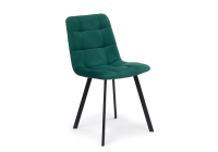 Стул на металлокаркасе Notta Чилли зеленый / черный