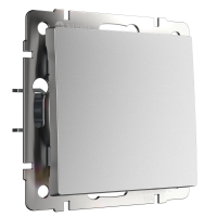 Выключатель одноклавишныйWerkel W1110065 серебряный матовый