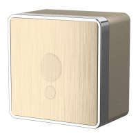 Вывод кабеля Werkel Gallant W5050210 шампань рифленый