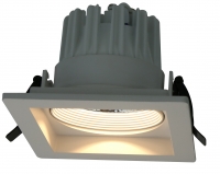 Светильник встраиваемый потолочный светодиодный Arte Lamp A7018PL-1WH
