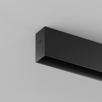 Шинопровод трековый однофазный Denkirs Smart Base TR2003-BK, черный