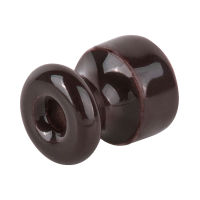 Комплект изоляторов без винта 100 шт. Werkel Ретро W6431414 коричневый