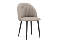 Стул на металлокаркасе Woodville Дарлин темно-бежевый / черный