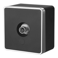 ТВ-розетка оконечная Werkel Gallant W5083035 черный/хром