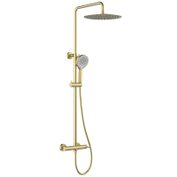 Душевая система «Тропический дождь» Lemark Beluga LMF-8025B-BRLG