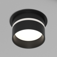 Влагозащищенный встраиваемый светильник Denkirs Ribe DK2404-BK