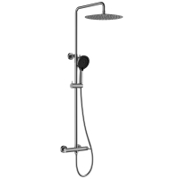 Душевая система «Тропический дождь» Lemark Beluga LMF-8025B-GM