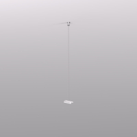 Подвесное крепление для трекового шинопровода Denkirs Smart Base TR2127-WH