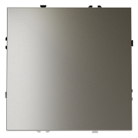 Выключатель с самовозвратом одноклавишный Voltum S70, шелк, VLS010604