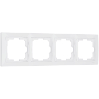 Рамка из поликарбоната на 4 поста Werkel Snabb Basic W0042001 белый