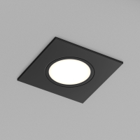 Влагозащищенный встраиваемый светильник Denkirs Port DK3102-BK